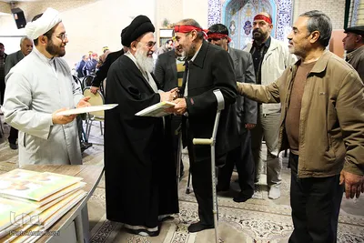 گردهمایی جانبازان دفاع مقدس‎ با حضور آیت الله دستغیب
