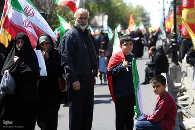 تهران در سوگ چهلمین روز شهادت رهبر شهید انقلاب اسلامی