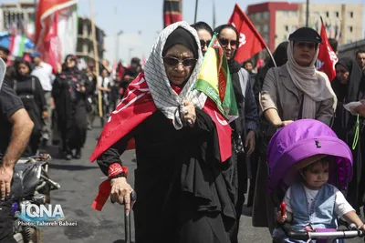 آئین پیاده‌روی جاماندگان اربعین حسینی شهر تهران