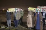 ورود پیکرهای مطهر ۹ تن از شهدای دوران دفاع مقدس به شیراز‎‎