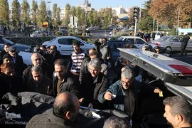 مراسم تشییع پیکر مرحوم استاد حبیب الله چایچیان(حسان)