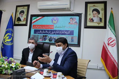 مراسم سالروز تأسیس کمیته امداد امام خمینی(ره) در استان فارس