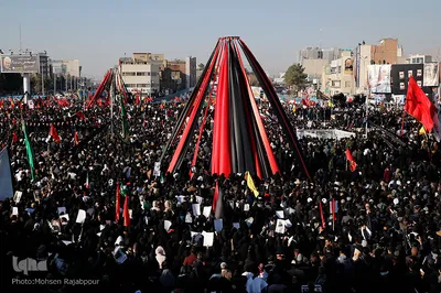 تشییع پیکر شهید قاسم سلیمانی در کرمان
