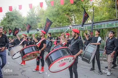 سوگواری «احلی من العسل» به یاد حضرت قاسم ابن الحسن(ع) در ملایر‎
