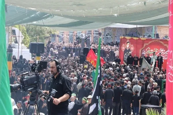 آیین عاشورای حسینی در بابلسر برگزار شد