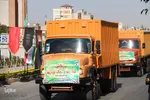 رژه خودرویی نیروهای نظامی و رزمایش مواسات در چهارمحال و بختیاری