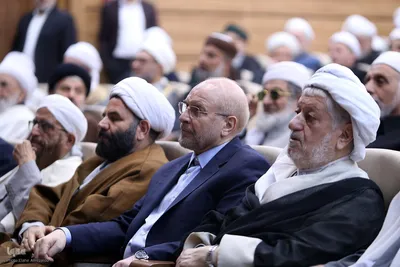 دیدار جمعی از علمای اهل سنت با رئیس مجلس