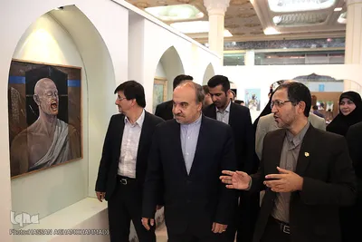 بازدید وزیر ورزش و جوانان از بیست و پنجمین نمایشگاه بین المللی قرآن کریم