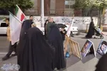 موج پنجاه و هفتمین شب اجتماع مردم  بابلسر  در  میدان شهدای بیت المقدس