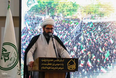 آیین تکریم از موکب‌داران جنگ رمضان در اصفهان