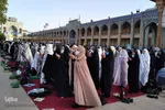 اقامه نماز عید سعید فطردر حرم شاهچراغ(ع)