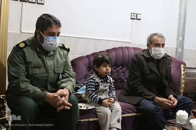 دیدار مسئولان با خانواده شهدای اهل سنت خراسان‌جنوبی