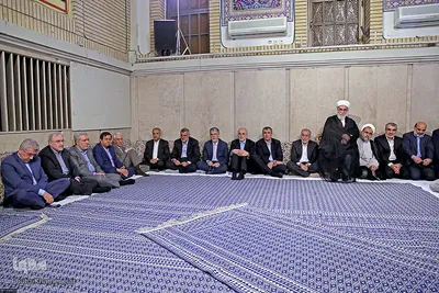 دیدار مسئولان نظام با رهبر انقلاب