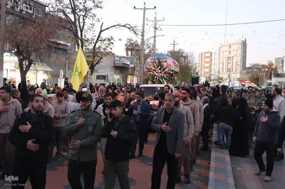 مراسم استقبال و تشییع پیکر های مطهر شهدای گمنام‎