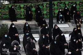مراسم عزاداری چهارمین روز محرم در آستان مقدس امامزادگان عینعلی و زینعلی(ع)