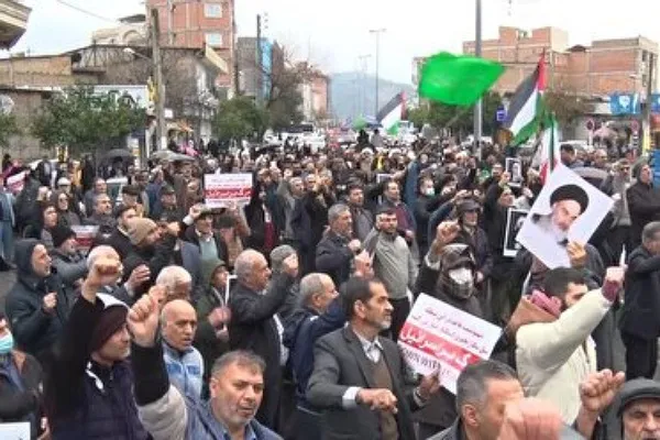 راهپیمایی جمعه فتح در گلستان برگزار شد