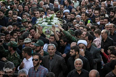 تشییع پیکر شهید دفاع مقدس پس از 33 سال غربت در تبریز