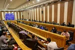 دیدار عنایت الله رحیمی استاندار فارس با خبرنگاران