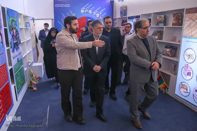 اختتامیه جشنواره کالاهای فرهنگی با حضور سیدعباس صالحی وزیر ارشاد