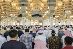 Yau ake fara I'itikafi na Ramadan a  masallacin Annabi (SAW)