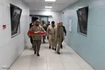 تجلیل از پرستاران بیمارستان امام حسین(ع) توسط گروه فرهنگی و جهادی خادم‌الشهداء‎