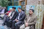 دیدارعوامل اجرایی سی و هشتمین جشنواره ملی قرآن با پدر شهید آیت‌الله آل‌هاشم‎