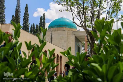 مسافران نوروزی در سعدی