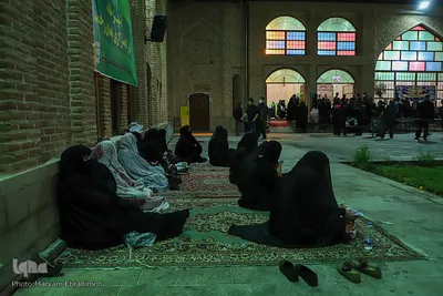 احیای شب بیست و یکم ماه رمضان در امام زاده سید حمزه(ع) تبریز