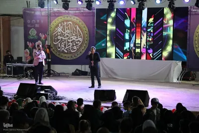 جشن خانوادگی دهه کرامت در خوی‎