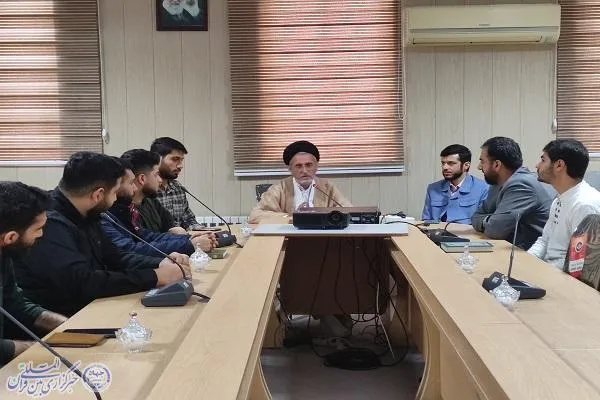 آیین تکریم و معارفه مسئول بسیج دانشجویی دانشکده علوم قرآنی آمل