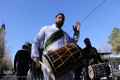 مراسم تشییع و تدفین پاسدار شهید «فیض‌الله کنعانی حقیقی» در شیراز‎‎