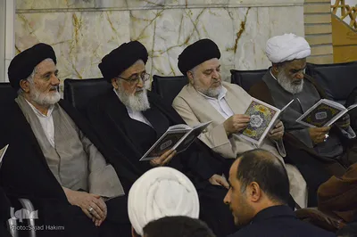 مراسم اولین سالگرد ارتحال آیت‌الله هاشمی شاهرودی