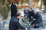 گرامیداشت روز پدر در جوار مزار شهدای ارومیه‎