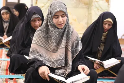 مراسم جزء خوانی قرآن کریم در حرم شاهچراغ(ع)