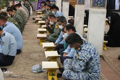 جزء‌خوانی نیروهای ارتش _ بیرجند