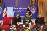 دیدار اعضای انجمن عکاسان آذربایجان شرقی با فرمانده سپاه عاشورا‎