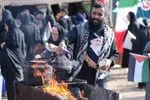 عکس | راهپیمایی جاماندگان اربعین در لرستان