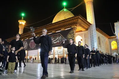 شب عاشورای حسینی در حرم شاهچراغ(ع)