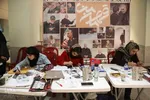 نقاشی چهره سردار سلیمانی در همدان‎‎