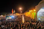 مراسم شام غریبان حسینی در زنجان‎‎