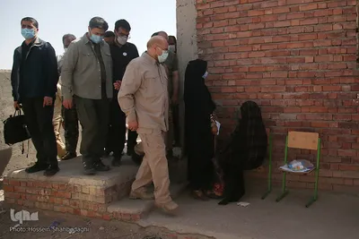بازدید قالیباف از اردوی جهادی شهید کاظمی آشتیانی