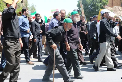 راهپیمایی روز قدس-اراک/عکاس:طه نظیری