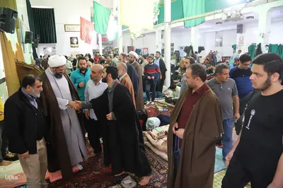 مراسم پر فیض اعتکاف در همدان‎