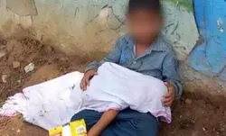 মধ্য প্রদেশে শিশুর কোলে ছোট ভাইয়ের নিথর দেহ