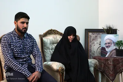 دیدار از خانواده شهید حجت‌الاسلام والمسلمین مصطفی مرتضایی	
