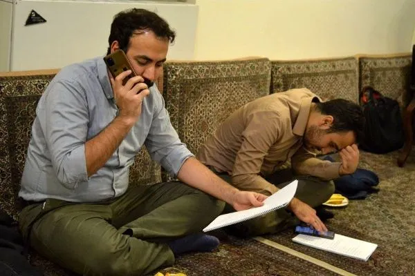 پردیس تئاتر تهران «چرتکه» می‌اندازد + فیلم