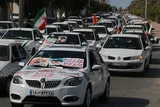 عکس | راهپیمایی خودرویی 22 بهمن‌ در بوشهر