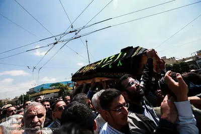 مراسم تشییع پیکر مرحوم حجت‌الاسلام سیدمهدی طباطبایی، استاد برجسته اخلاق