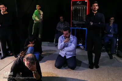 وداع با پیکر شهید مدافع حرم حیدر جلیلوند