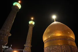 آخرین شب مراسم عزاداری مسلمیه در حرم حضرت‌عبدالعظیم(ع)